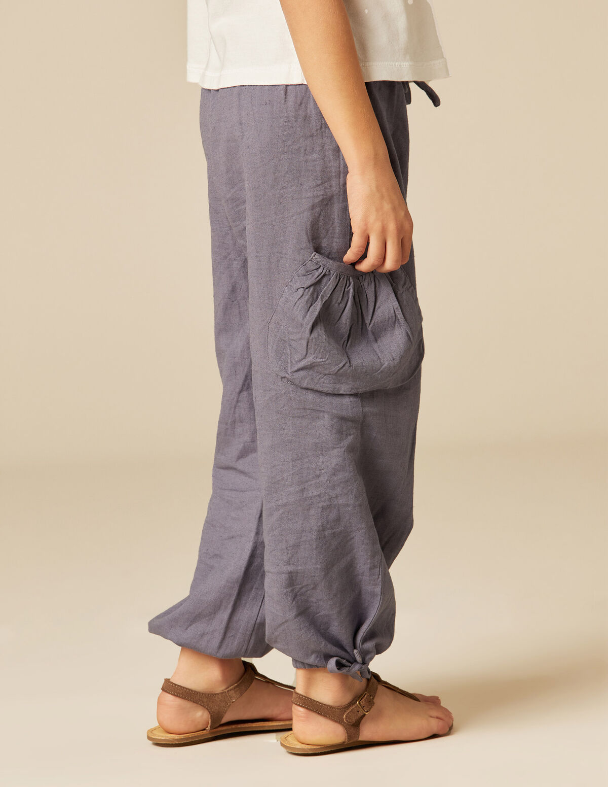 PANTALON POCHE BLEU