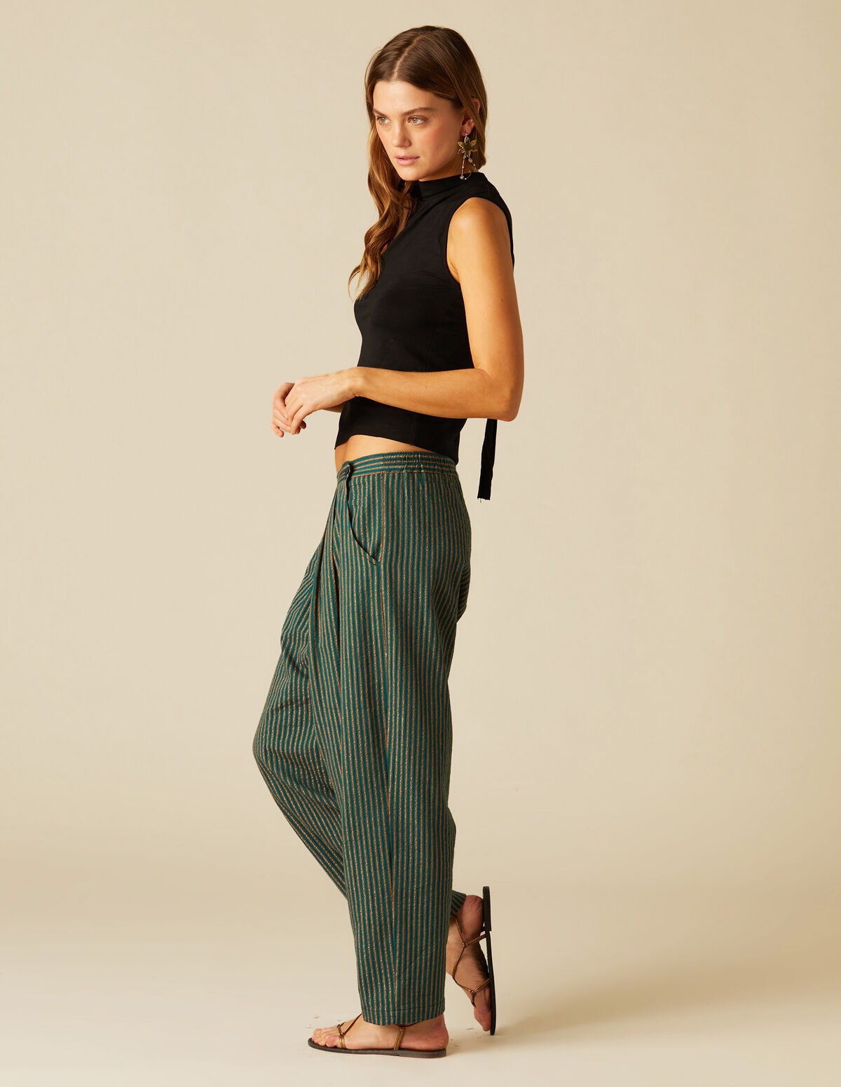 PANTALÓN VINTAGE RAYAS