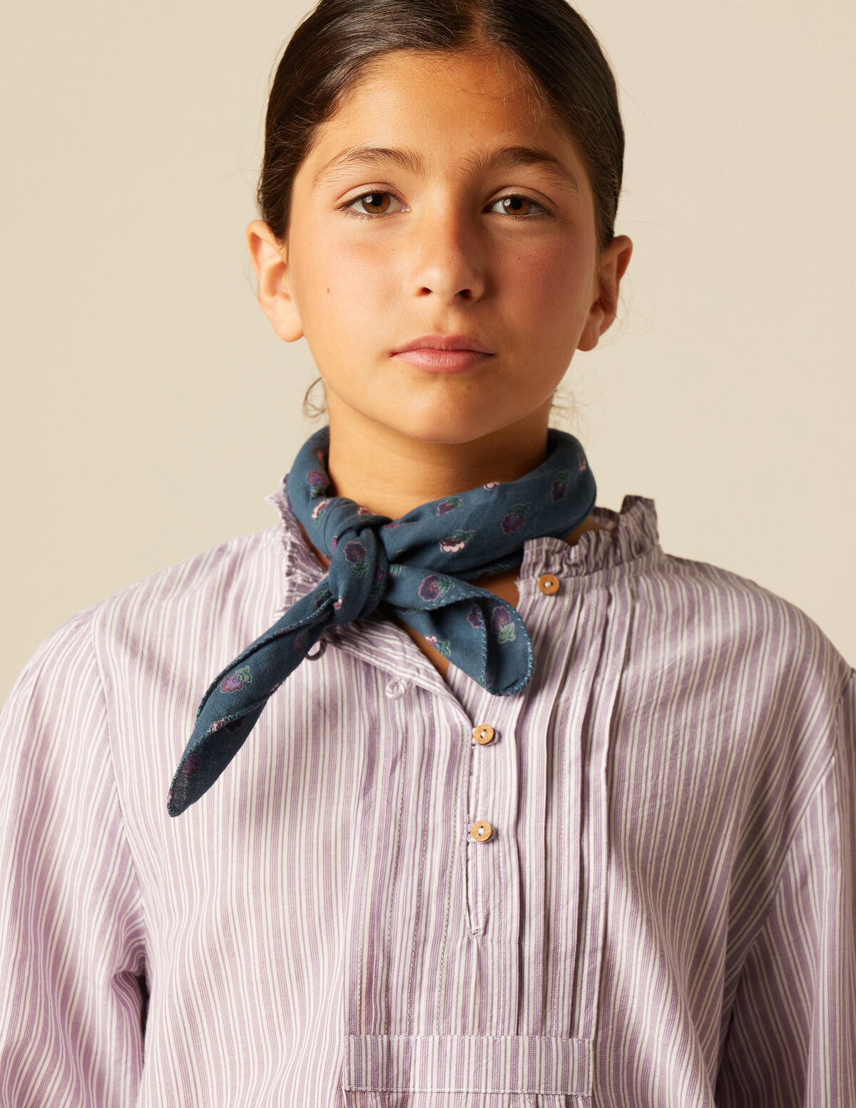 BLUE STRIPED SHIRT