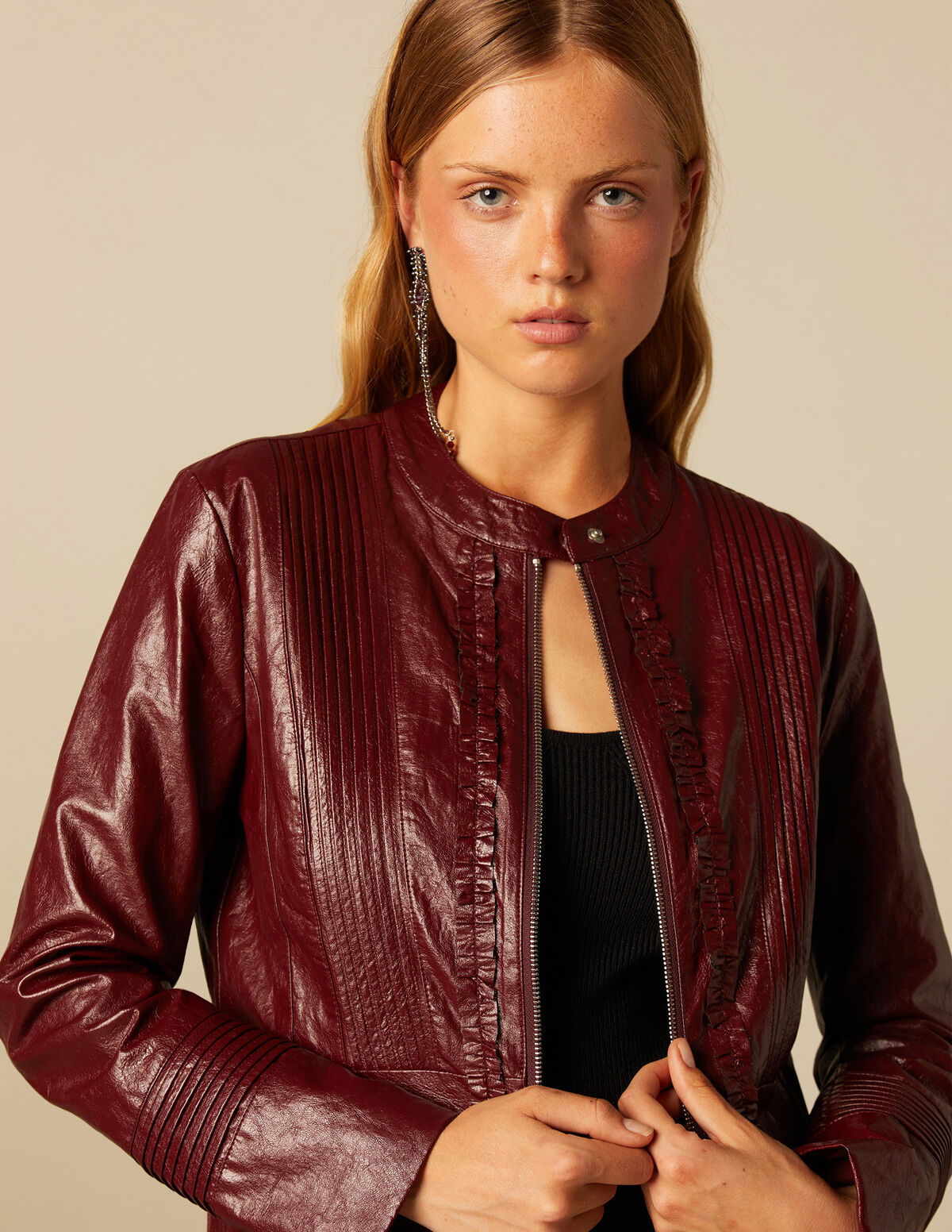 MAROON JACKET