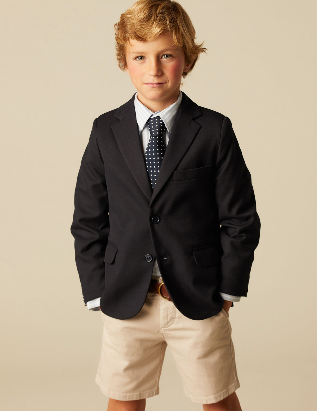Blazer azul marino