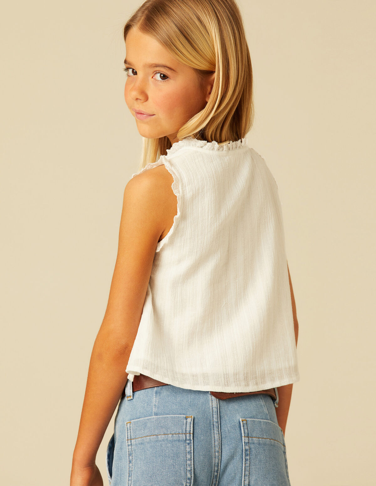 CAMISA CRUZADA BLANCA