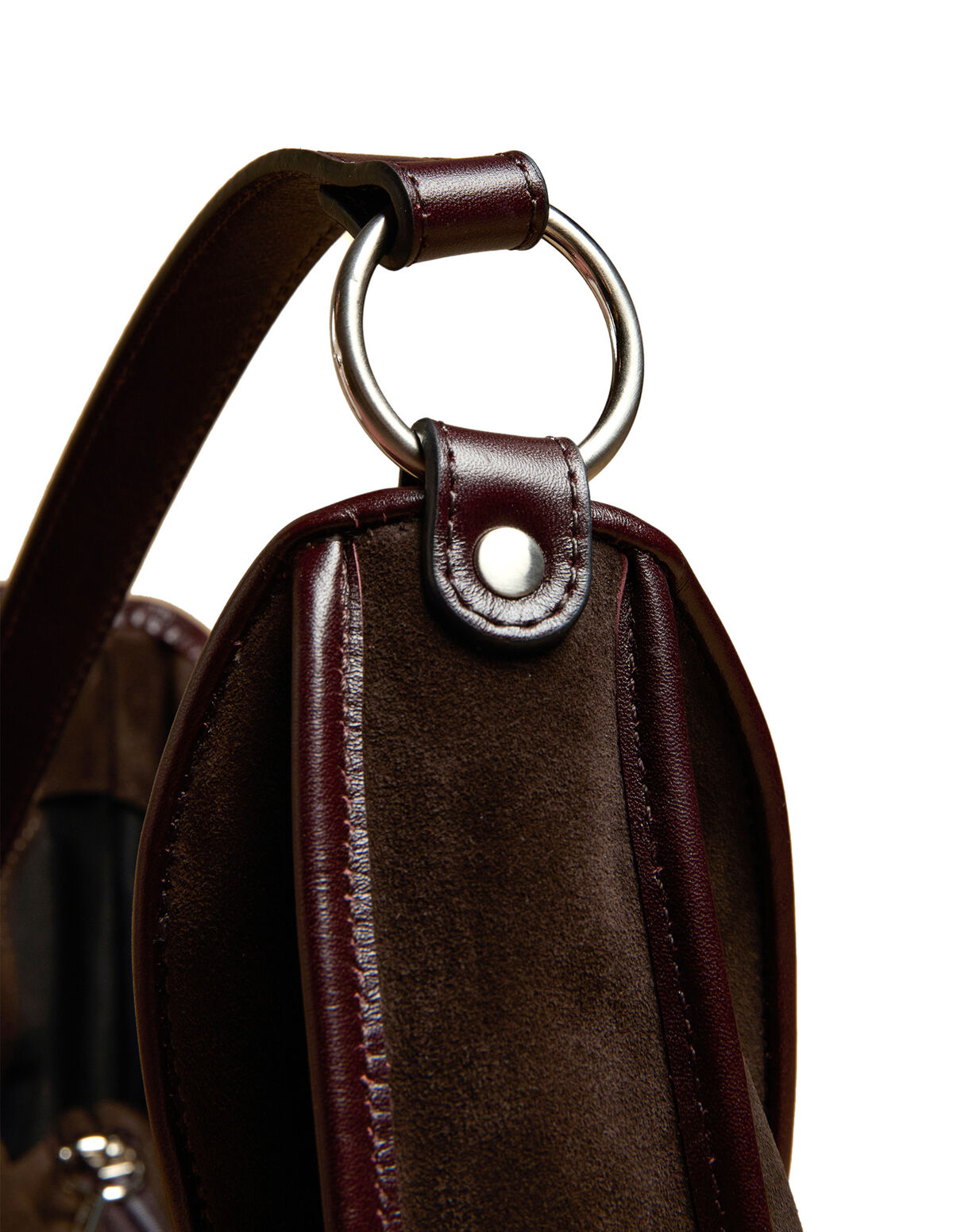 SAC CABAS CRO&Ucirc;TE DE CUIR KAKI