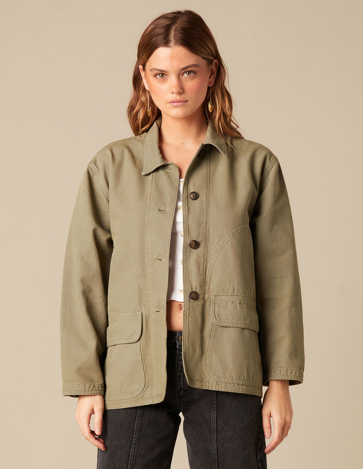 KHAKI JACKET