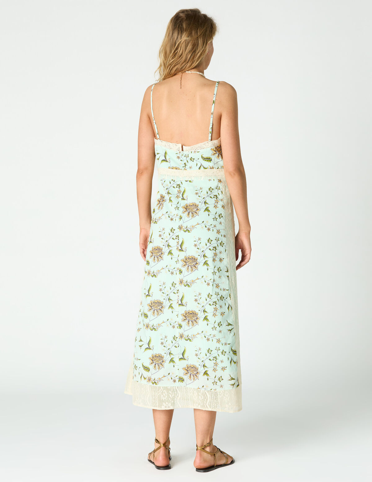 VESTIDO PRINT INDIAN CAPPUCCINO