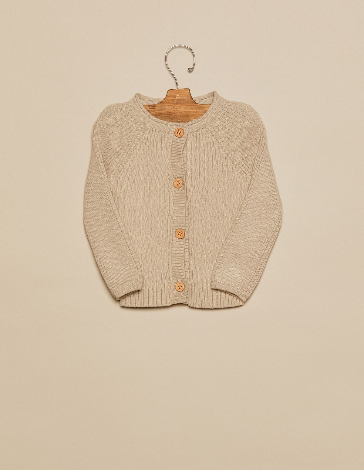 CHAQUETA BEBÉ BOTONES AZUL