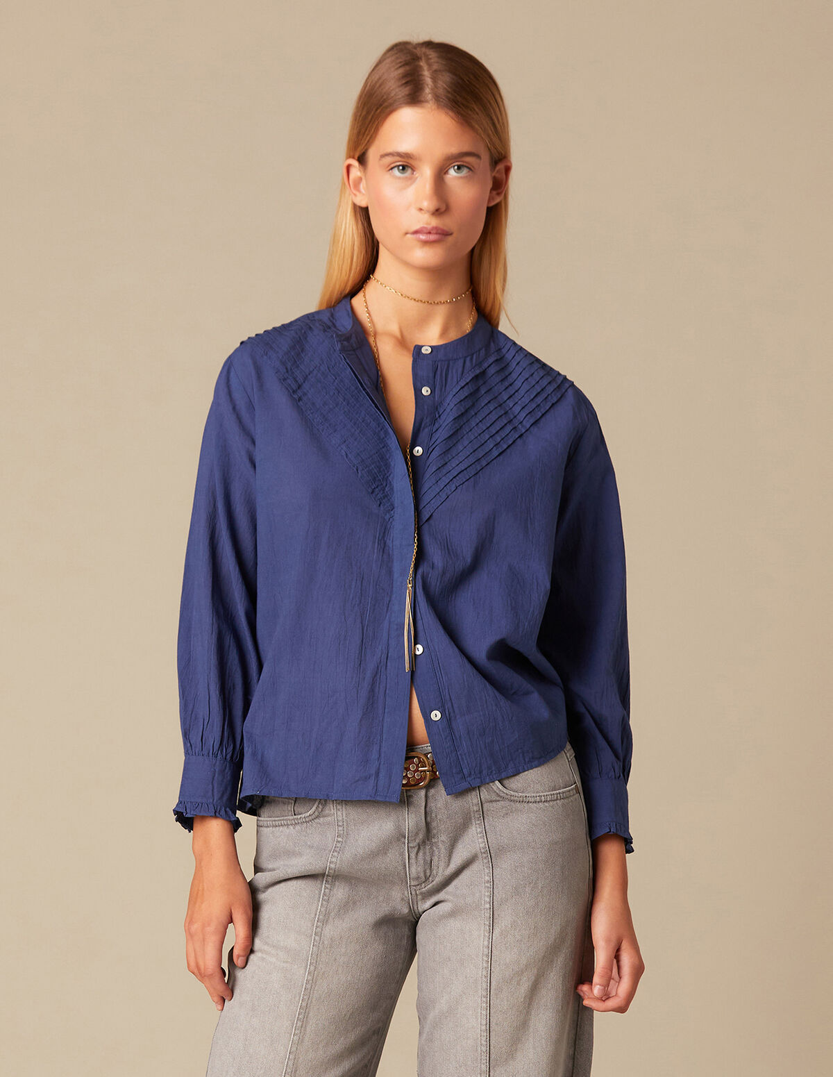 CAMISA AZUL JARETAS