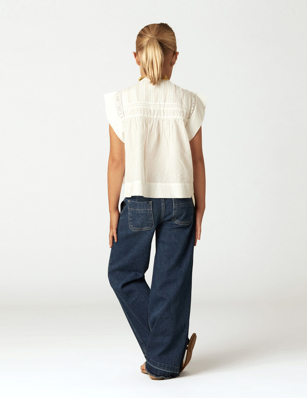 CAL&Ccedil;AS WIDE LEG DENIM