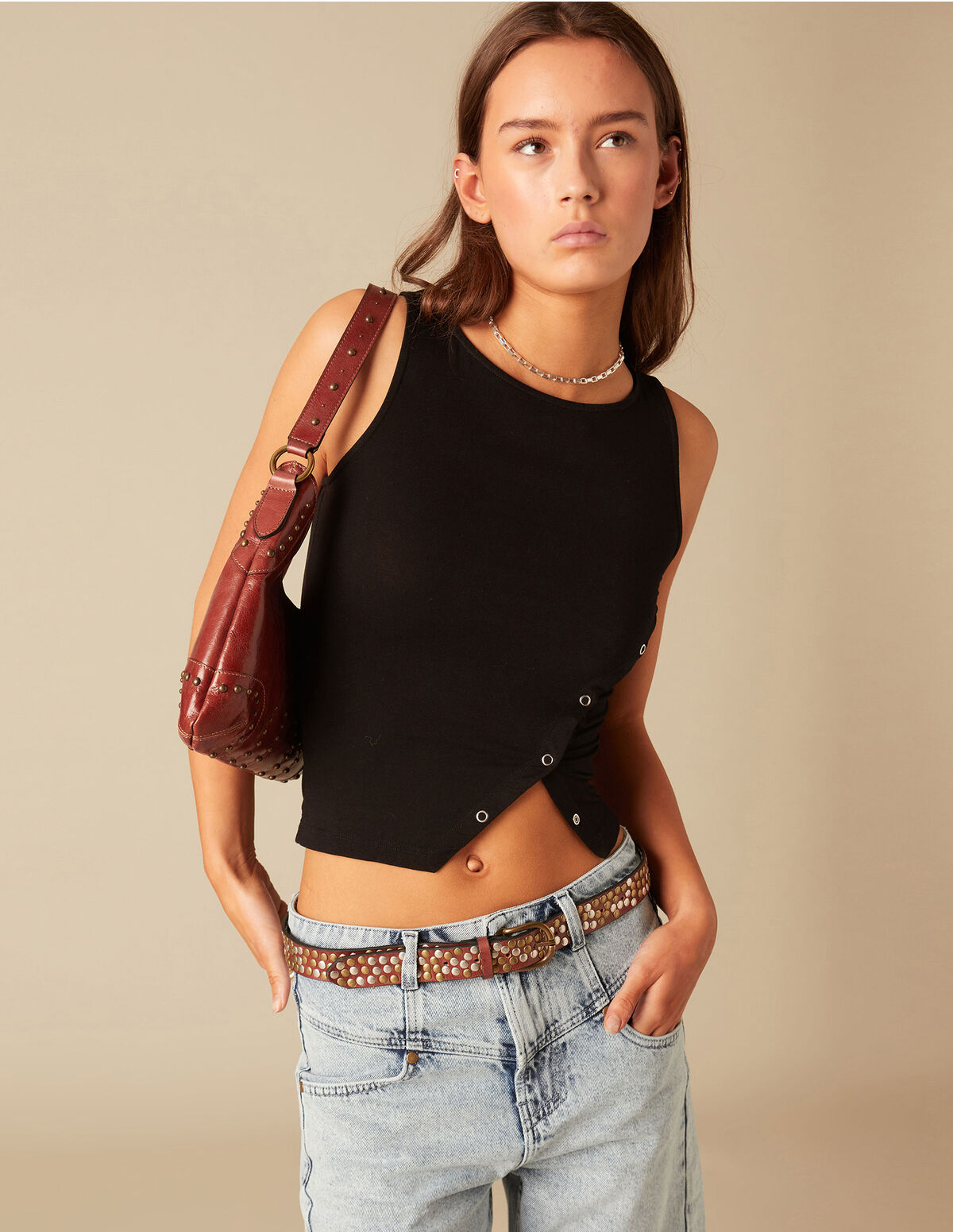 RIBBED BERMUDA SHORTS