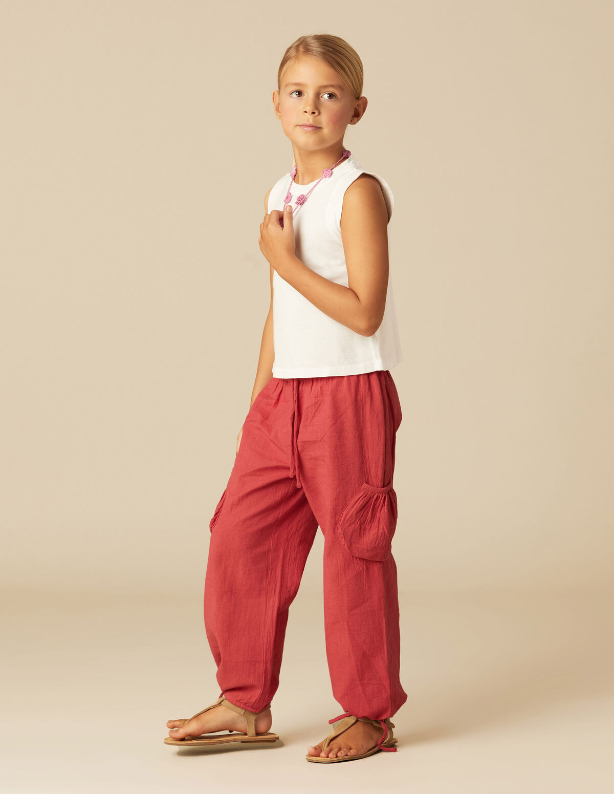 PANTALON POCHE BLEU