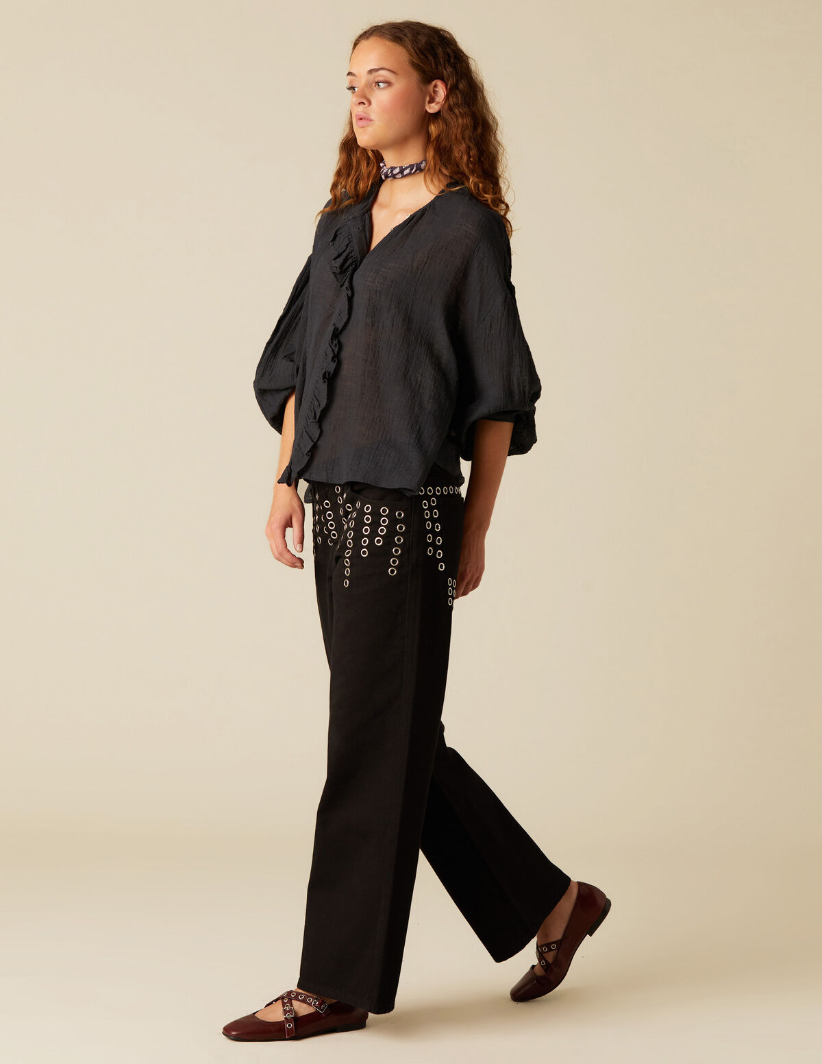 JEANS AZUL MIX TACHAS