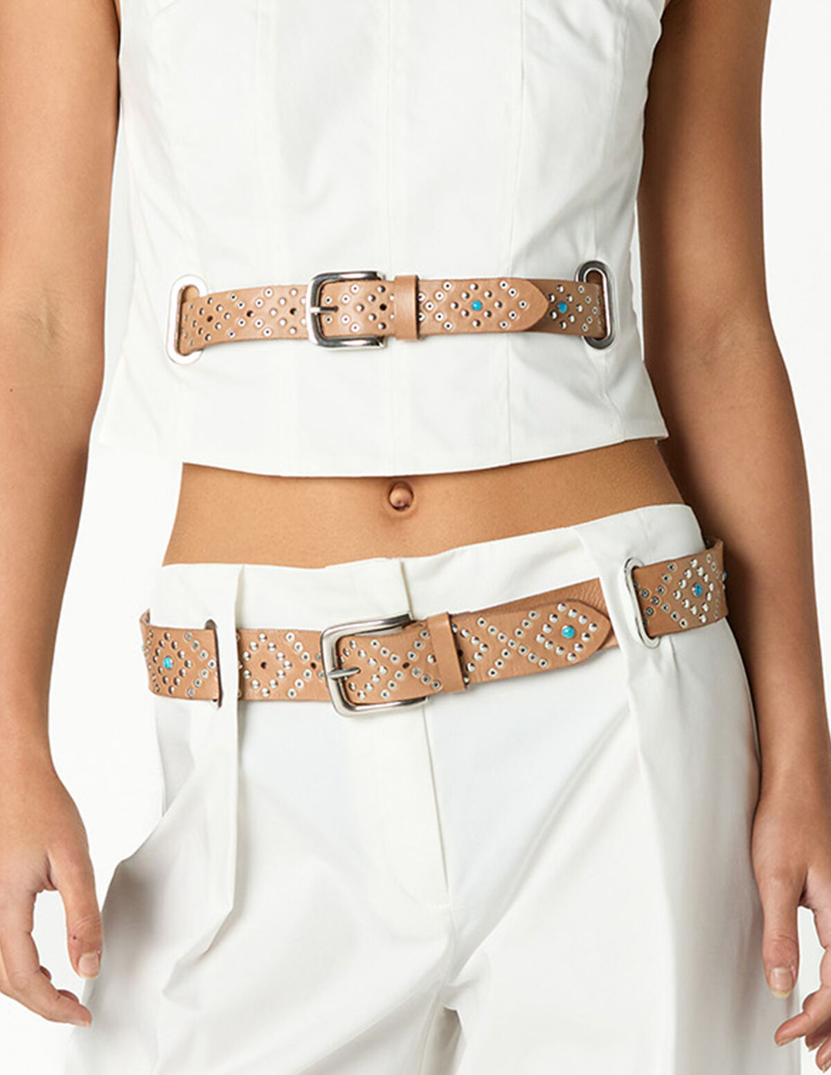 SAND STUDDED BELT