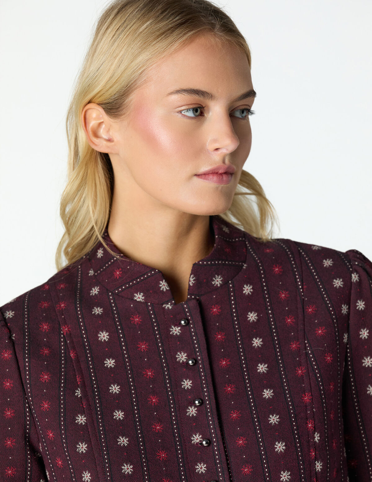 VESTE COL MAO NOIRE SOLEILS