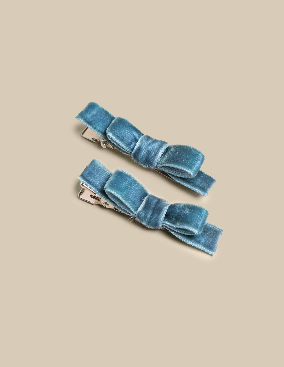 LOT DE NŒUDS VELOURS AMÉTHYSTE