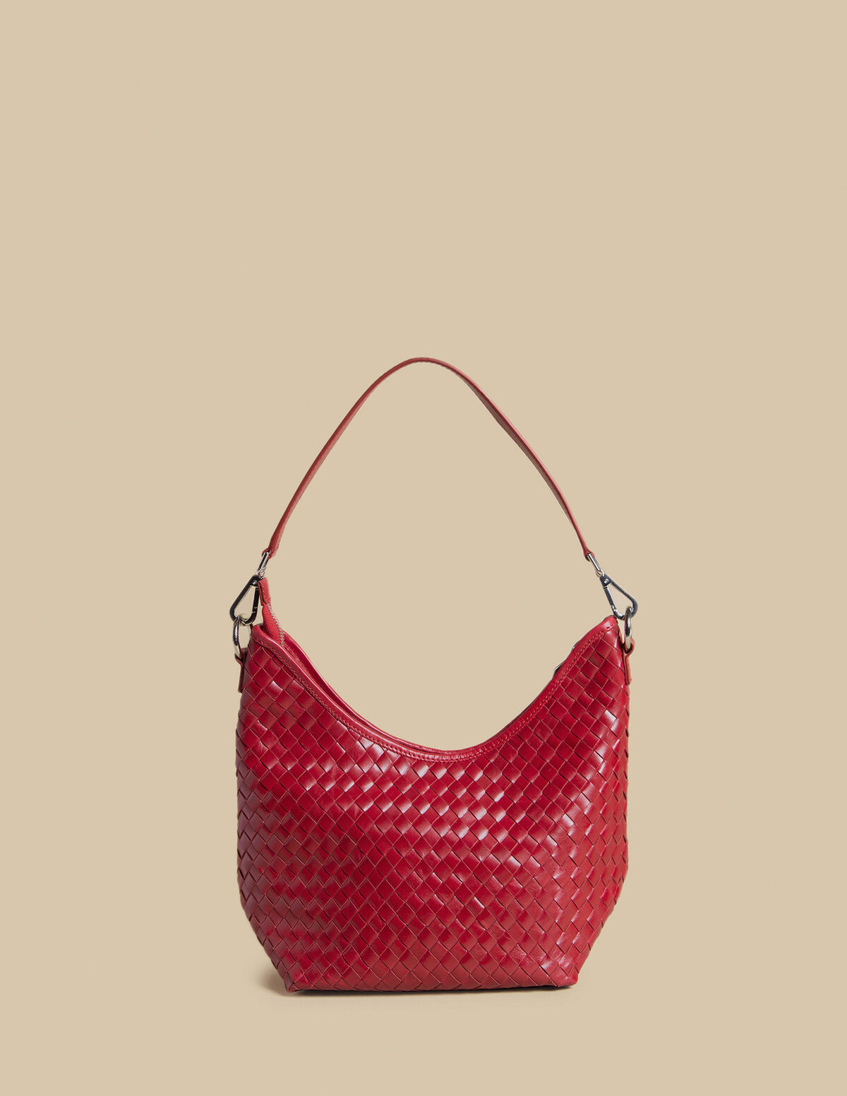 BOLSO TRENZADO MINI MARRÓN