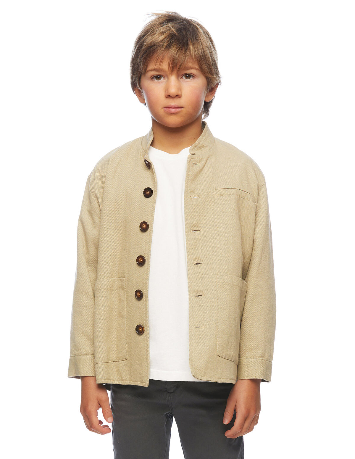 Sand-coloured jacket - View all > - Nícoli