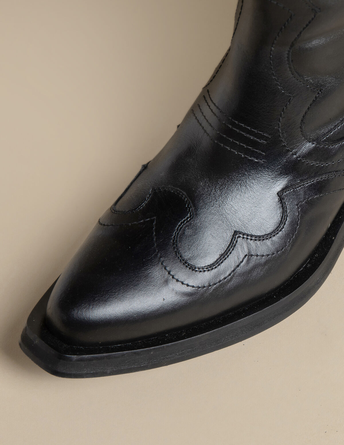 BOTA COWBOY NEGRA