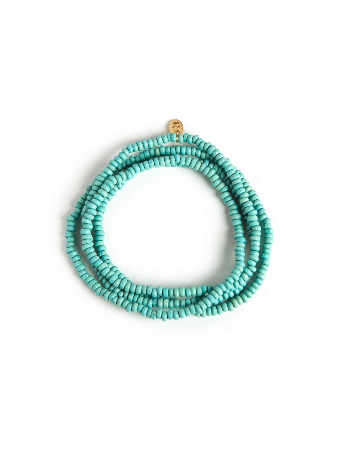 COLLAR LARGO VERDE AGUA