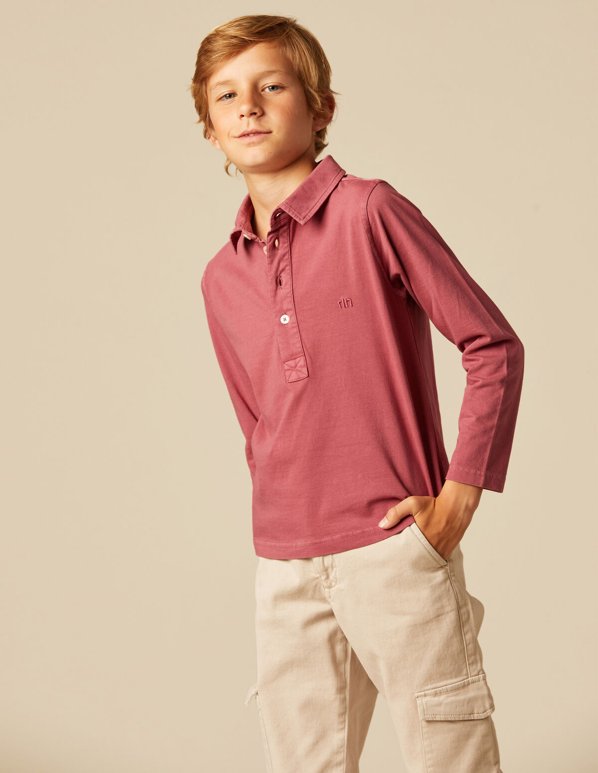 POLO « NN » INDIAN RED