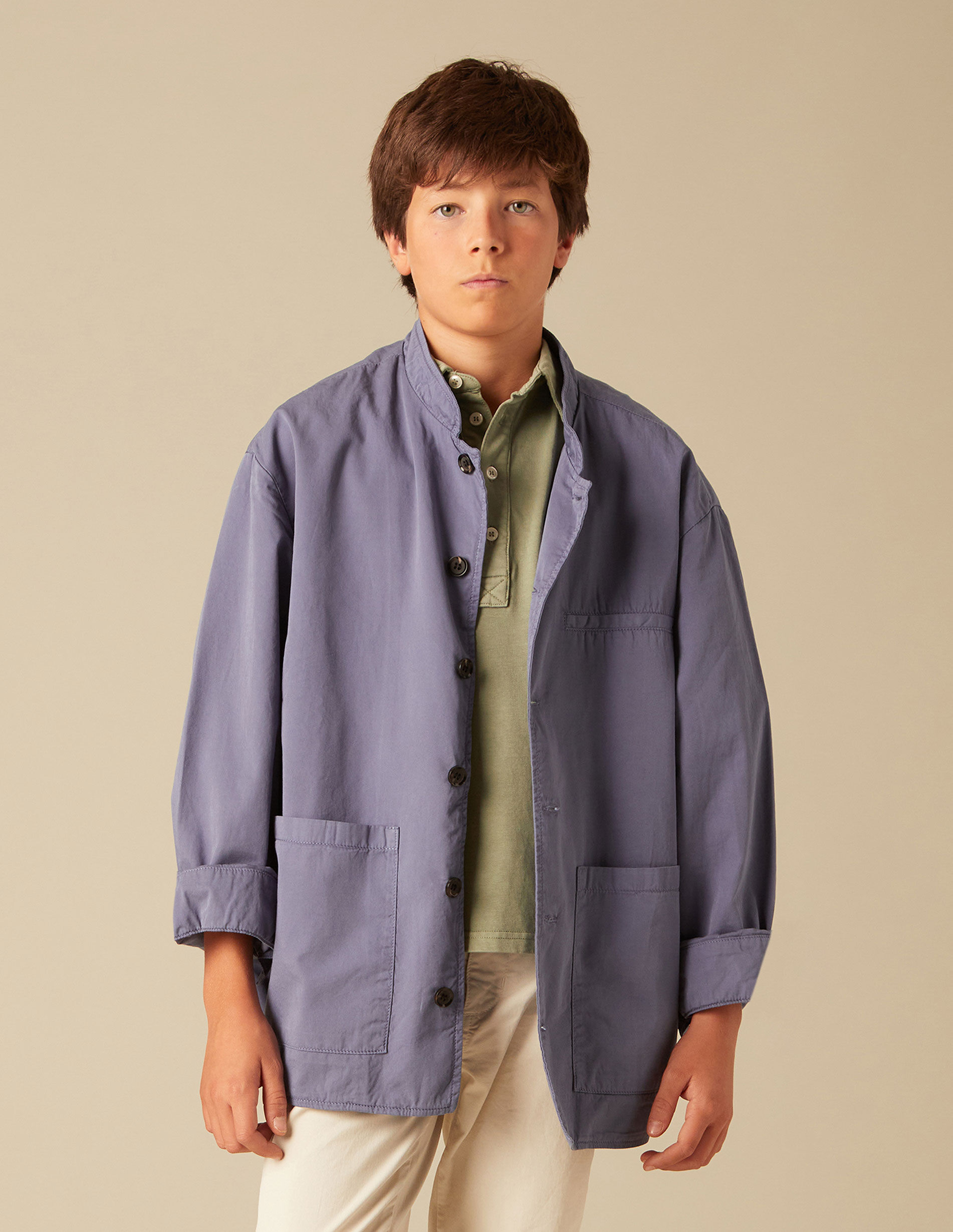 Grandad collar jacket deals