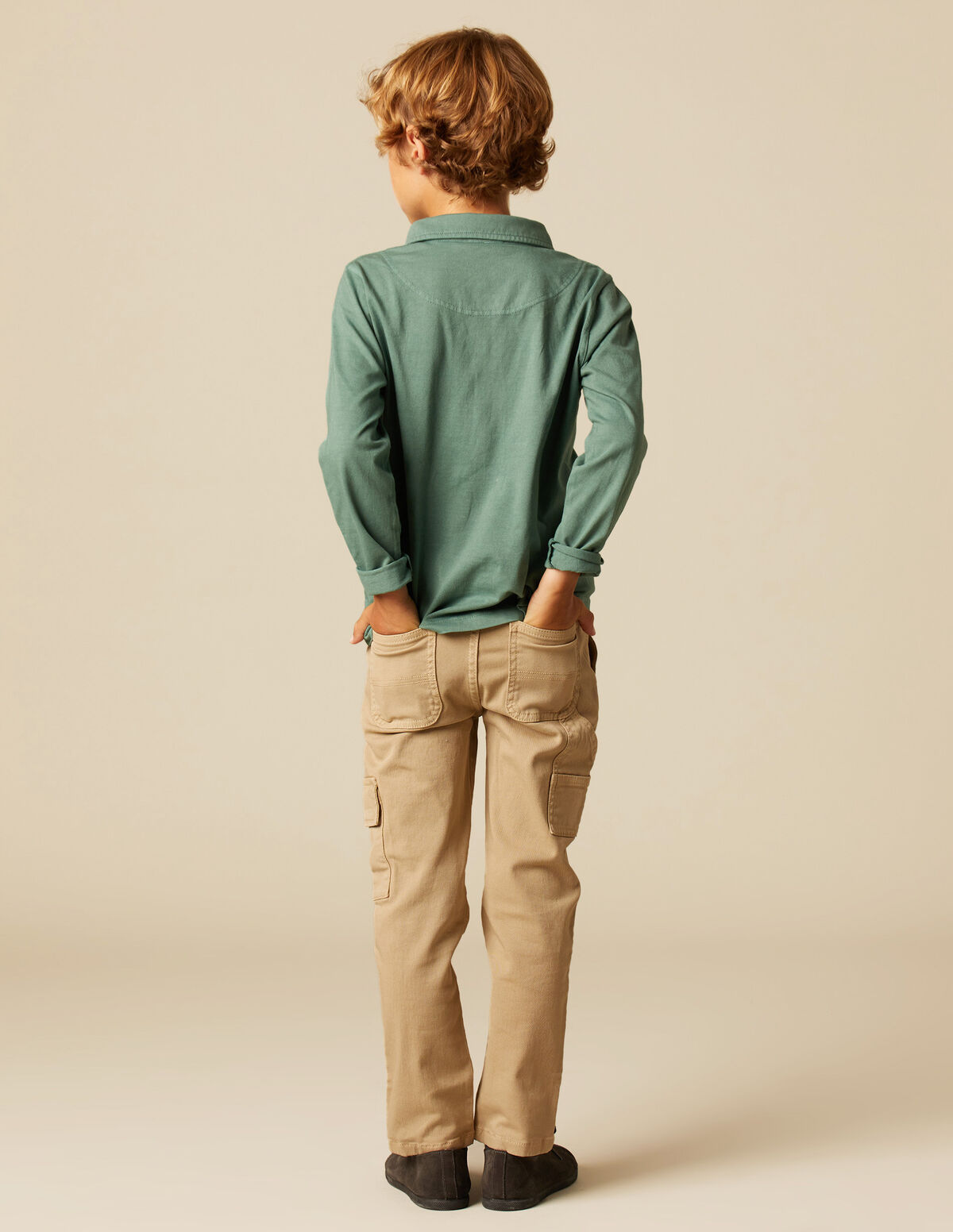 RED 'NN' POLO SHIRT
