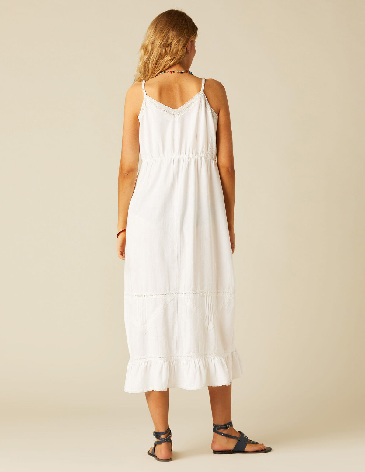 VESTIDO ALÇA TUCKS