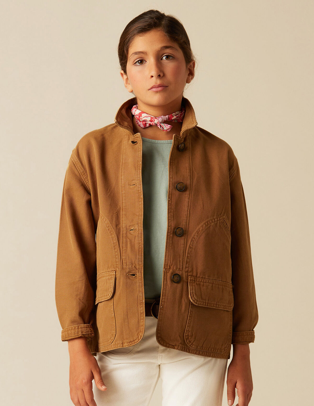 CHAQUETA KAKI