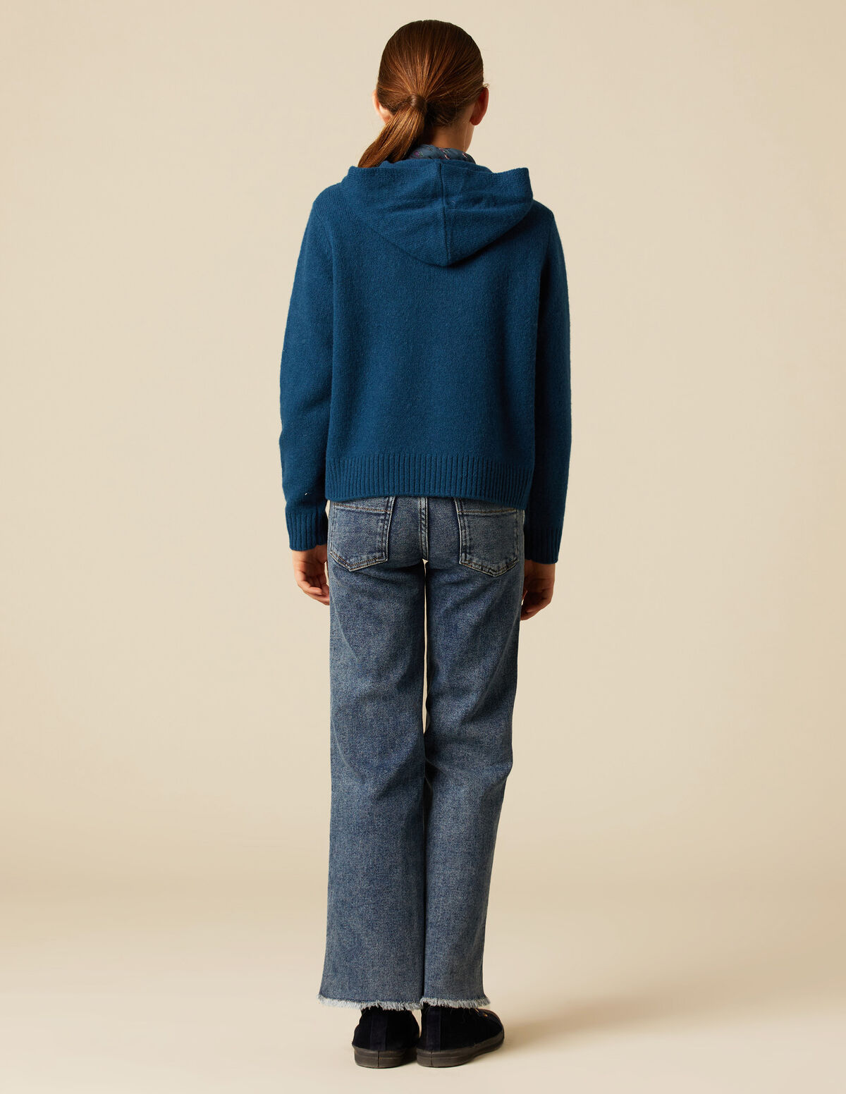 PULL CAPUCHE BLEU NUIT