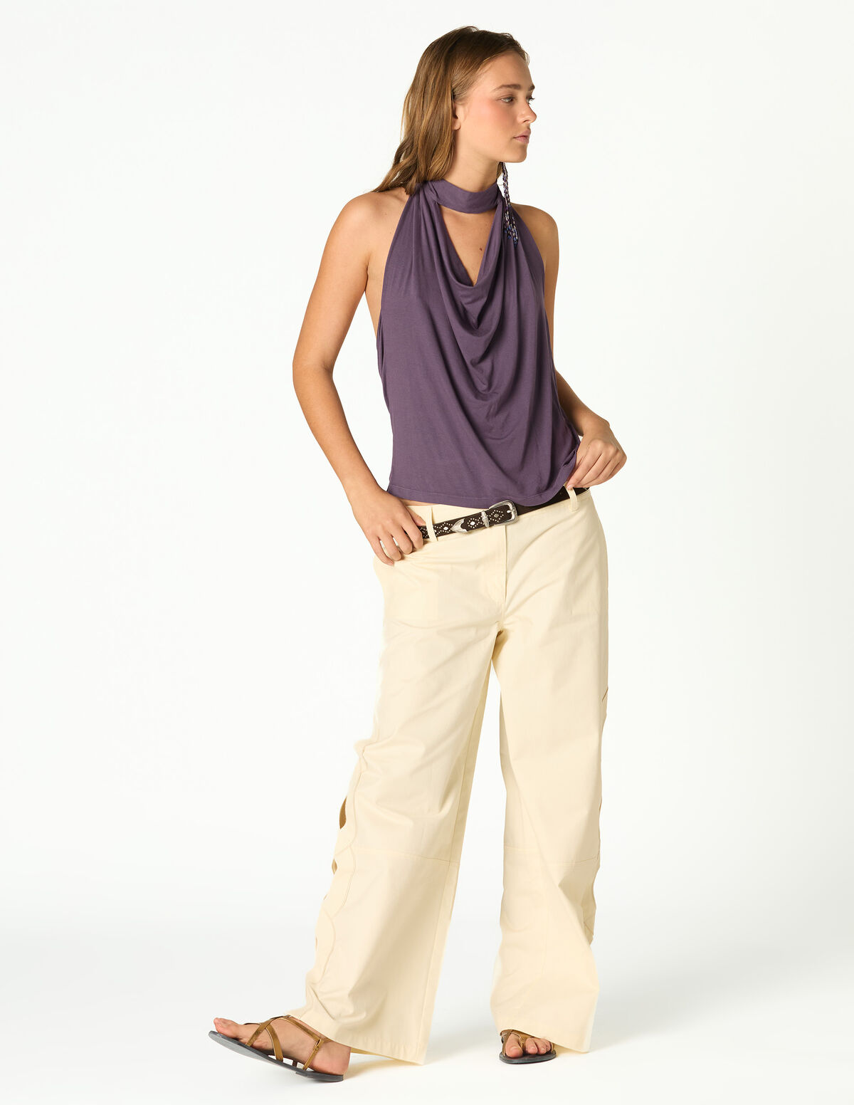 PANTALON EIGHTS ECRU