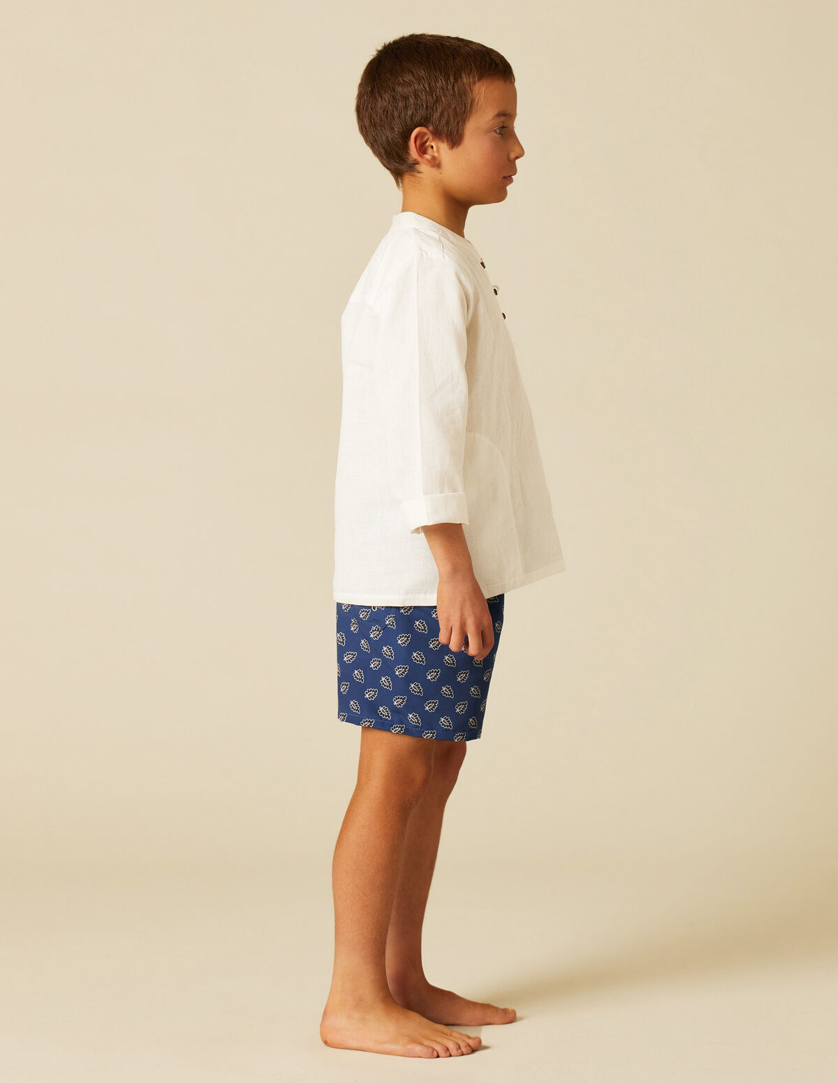 WHITE KURTA SHIRT