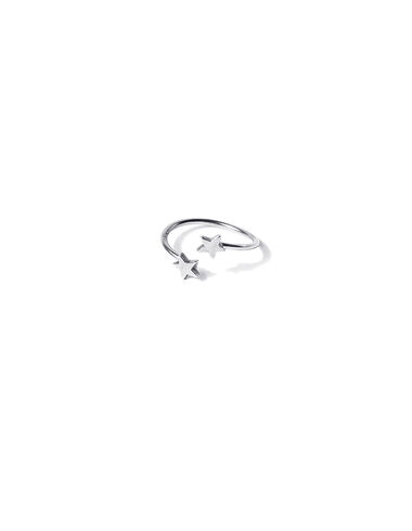 Thin silver star ring - Jewellery - Nícoli