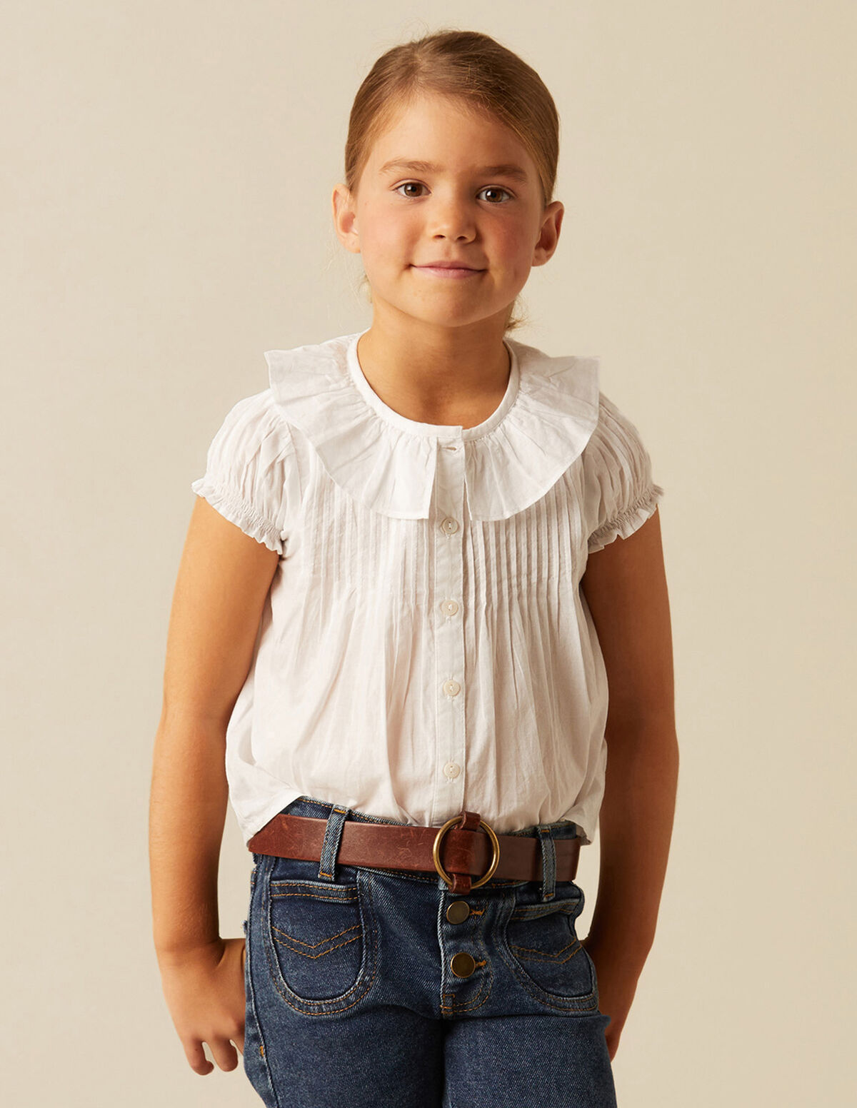 CAMISA VOLANTE JARETAS BLANCO