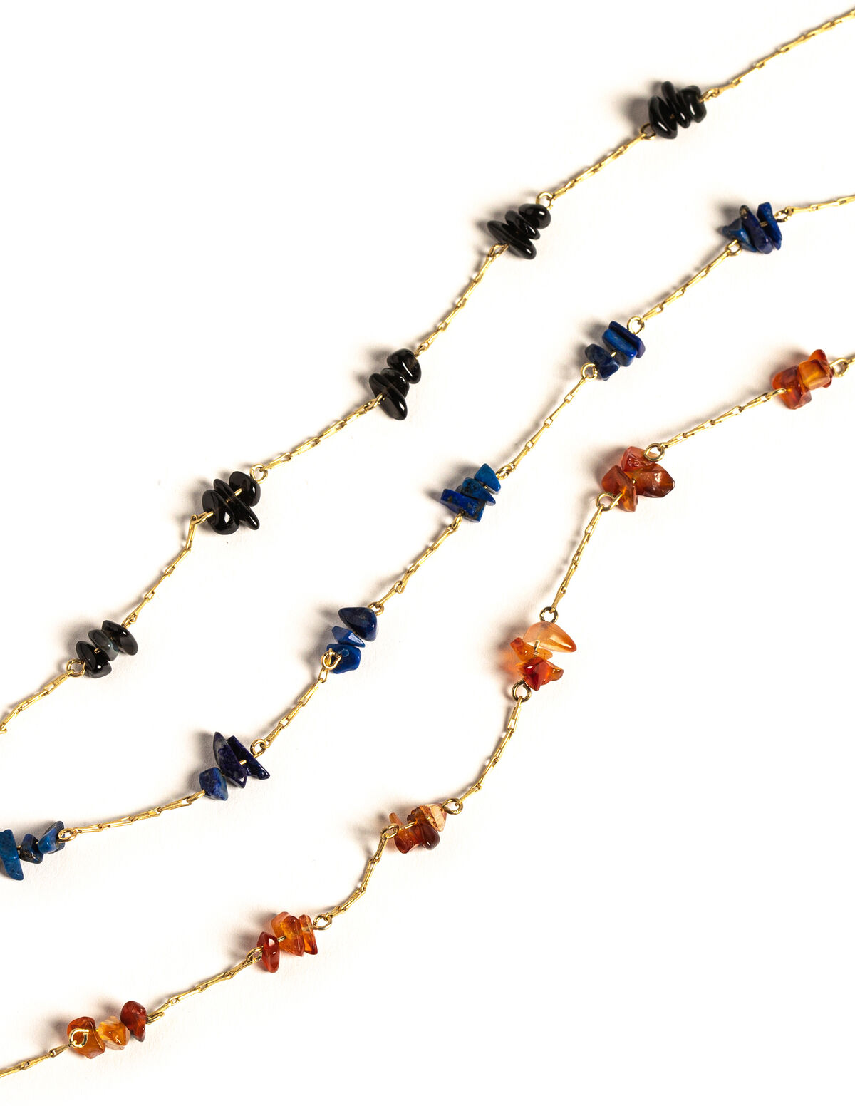 COLLAR CADENA LAPISLAZULI