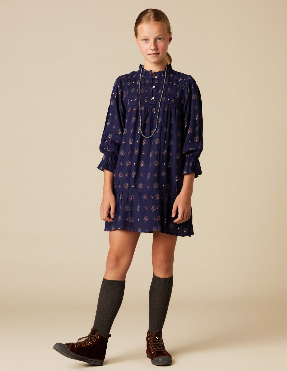 CAPTAIN IKAT DRESS