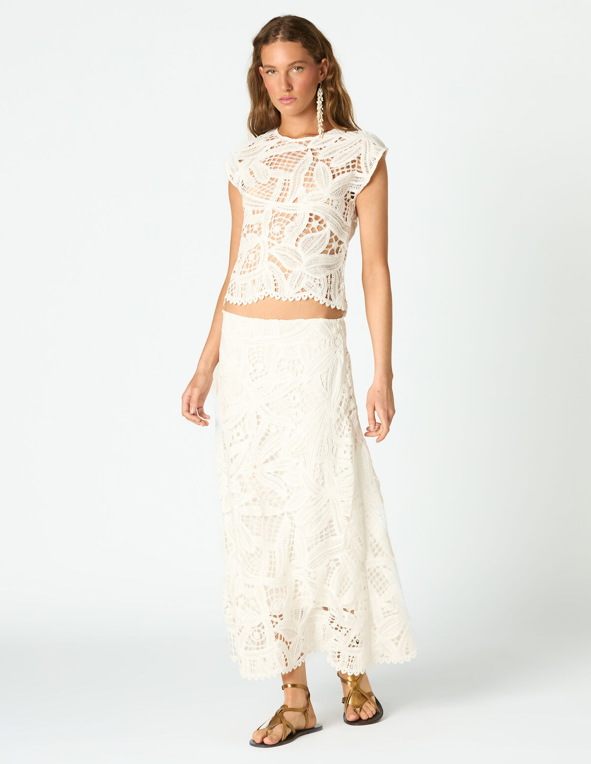 FALDA LACE WHITE