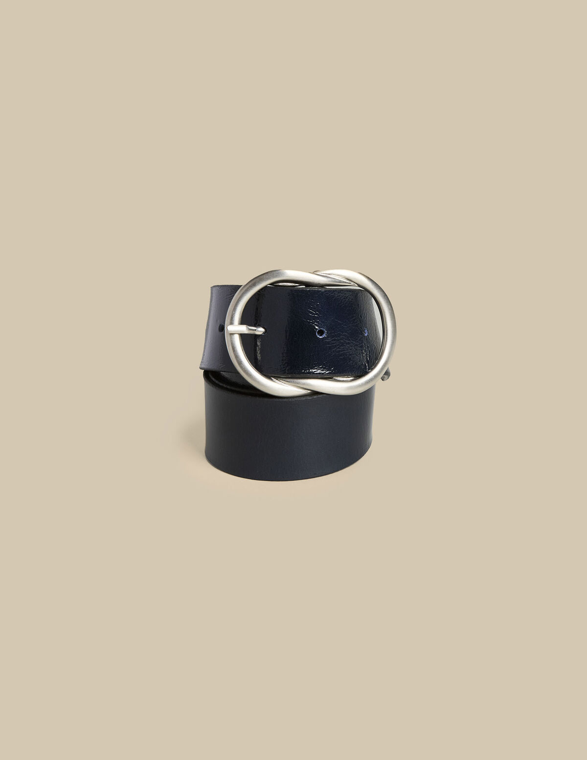 Ceinture paillettes bleu foncé