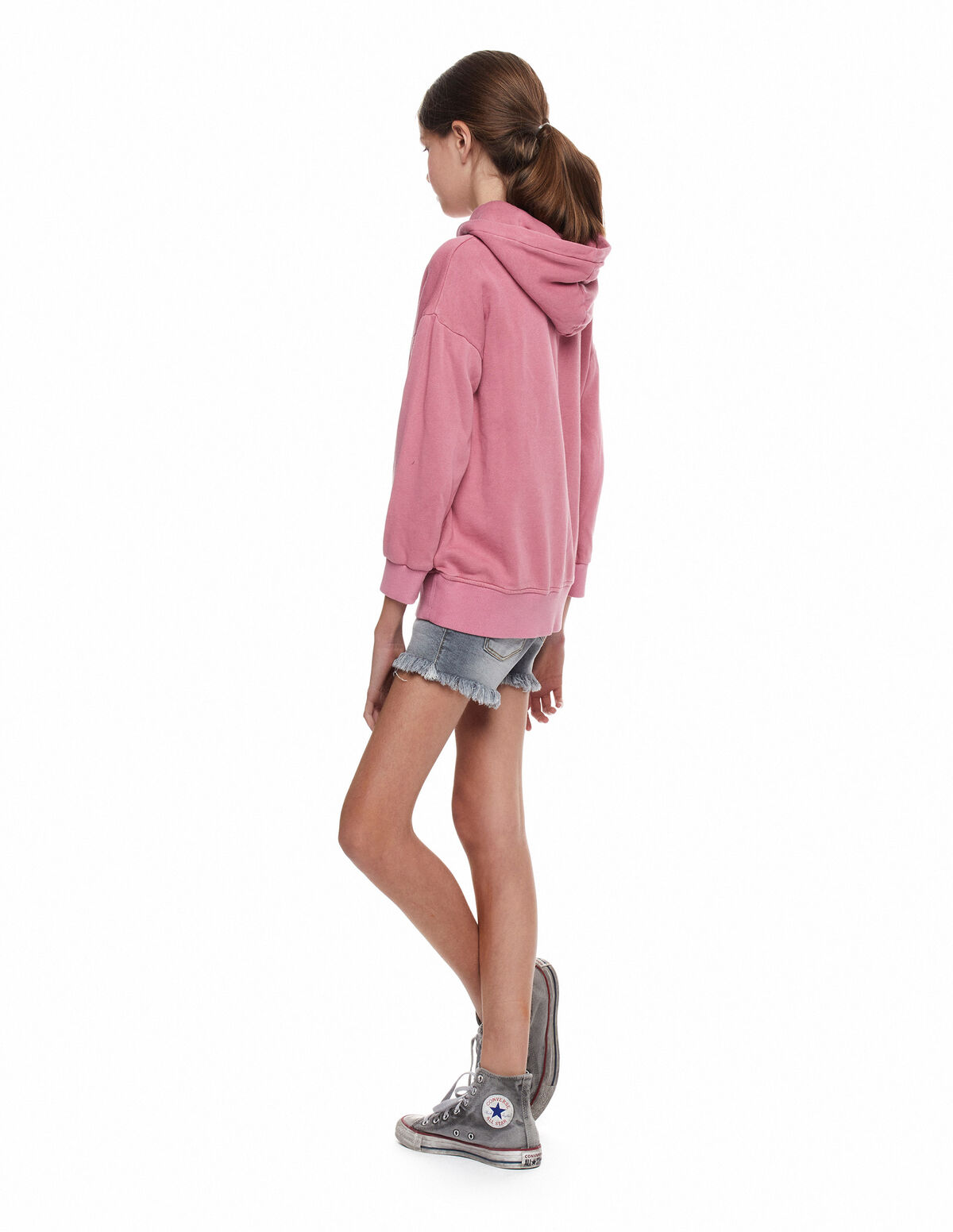 Blue palm tree hoodie