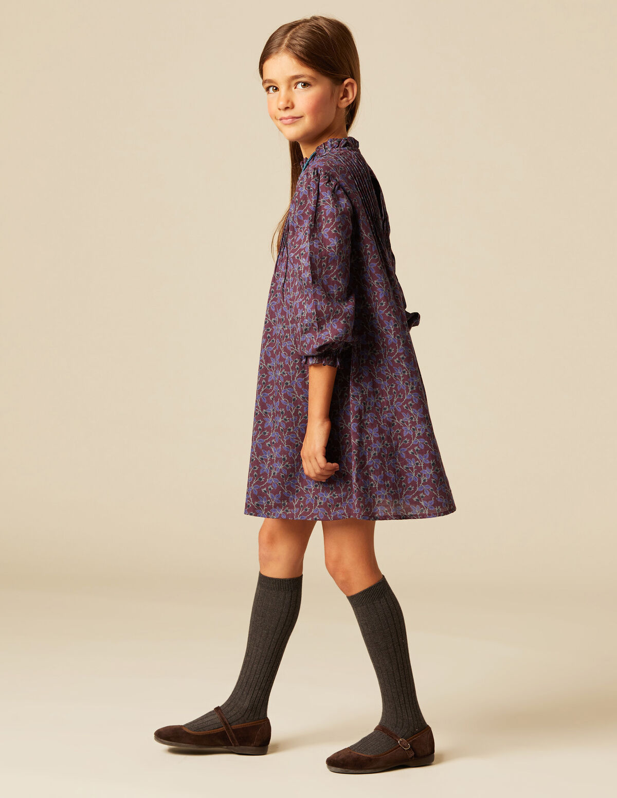 AMETHYST PRINT DRESS