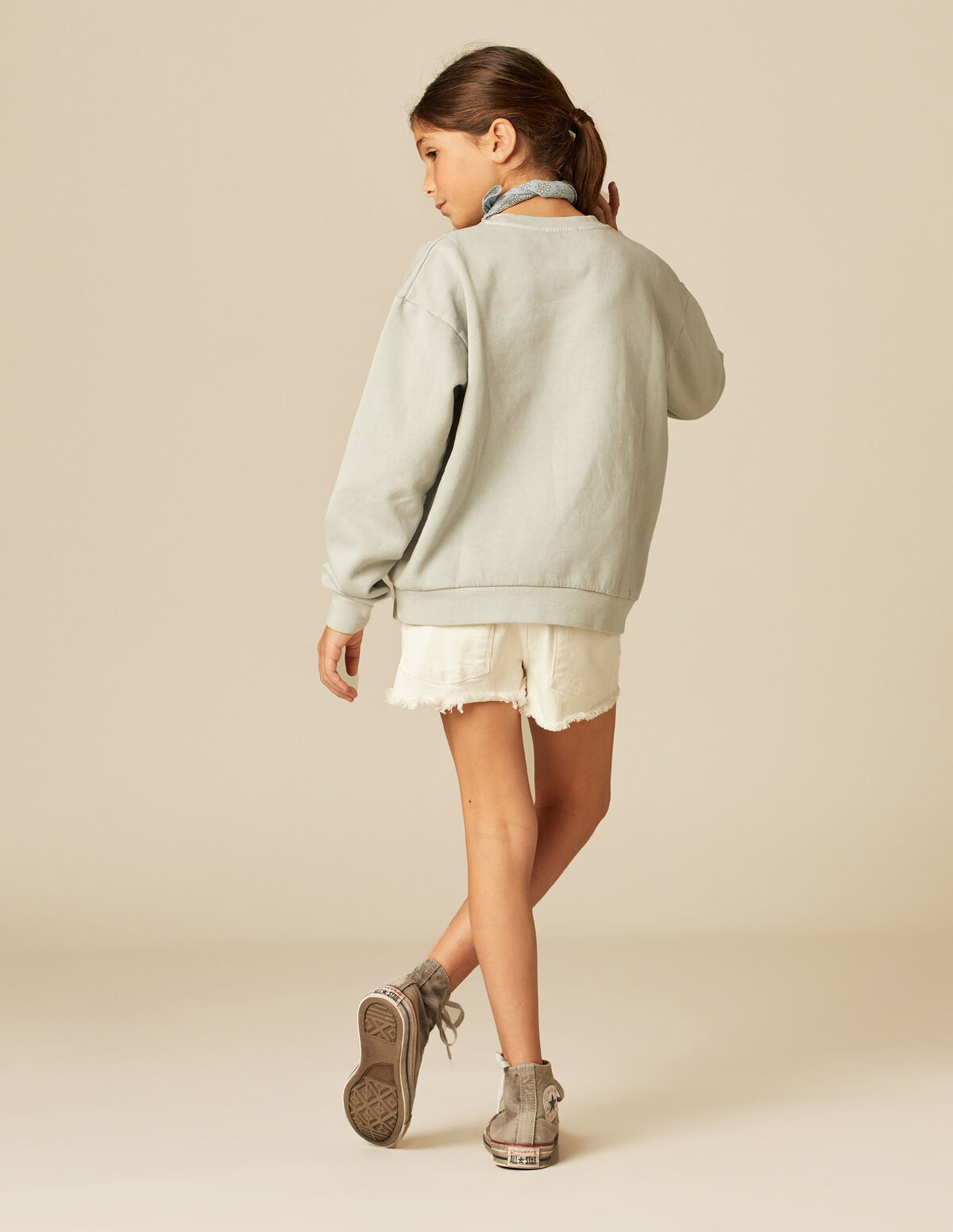 GREY SKATE SWEATSHIRT