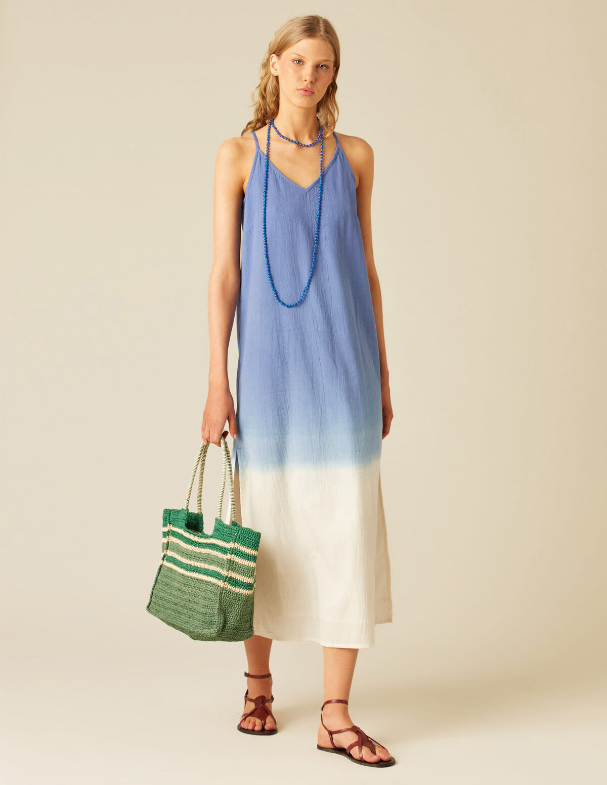 VESTIDO TIE DYE AZUL