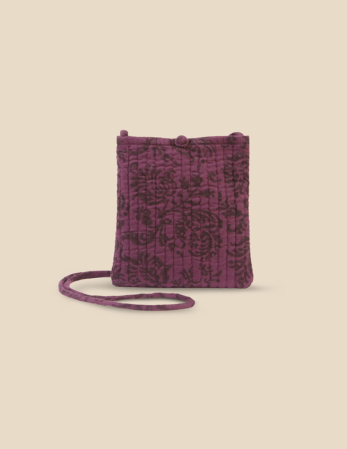AMETHYST FLORAL CROSSBODY BAG