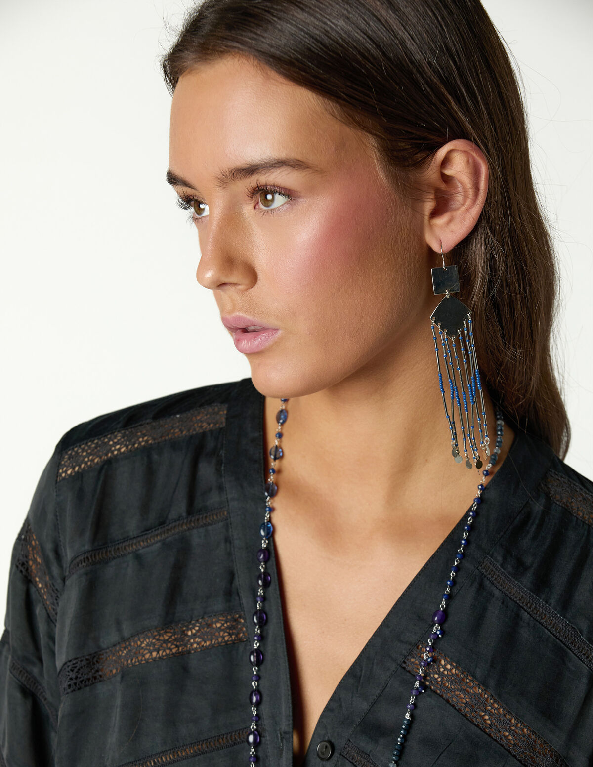 CAMISA ENTREDOS ESPIGA ANTRACITA