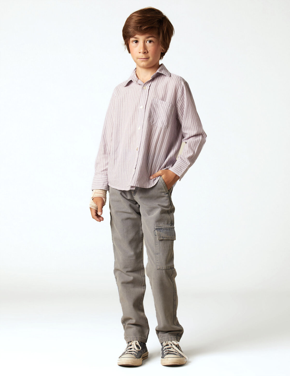 PEBBLE CARGO TROUSERS