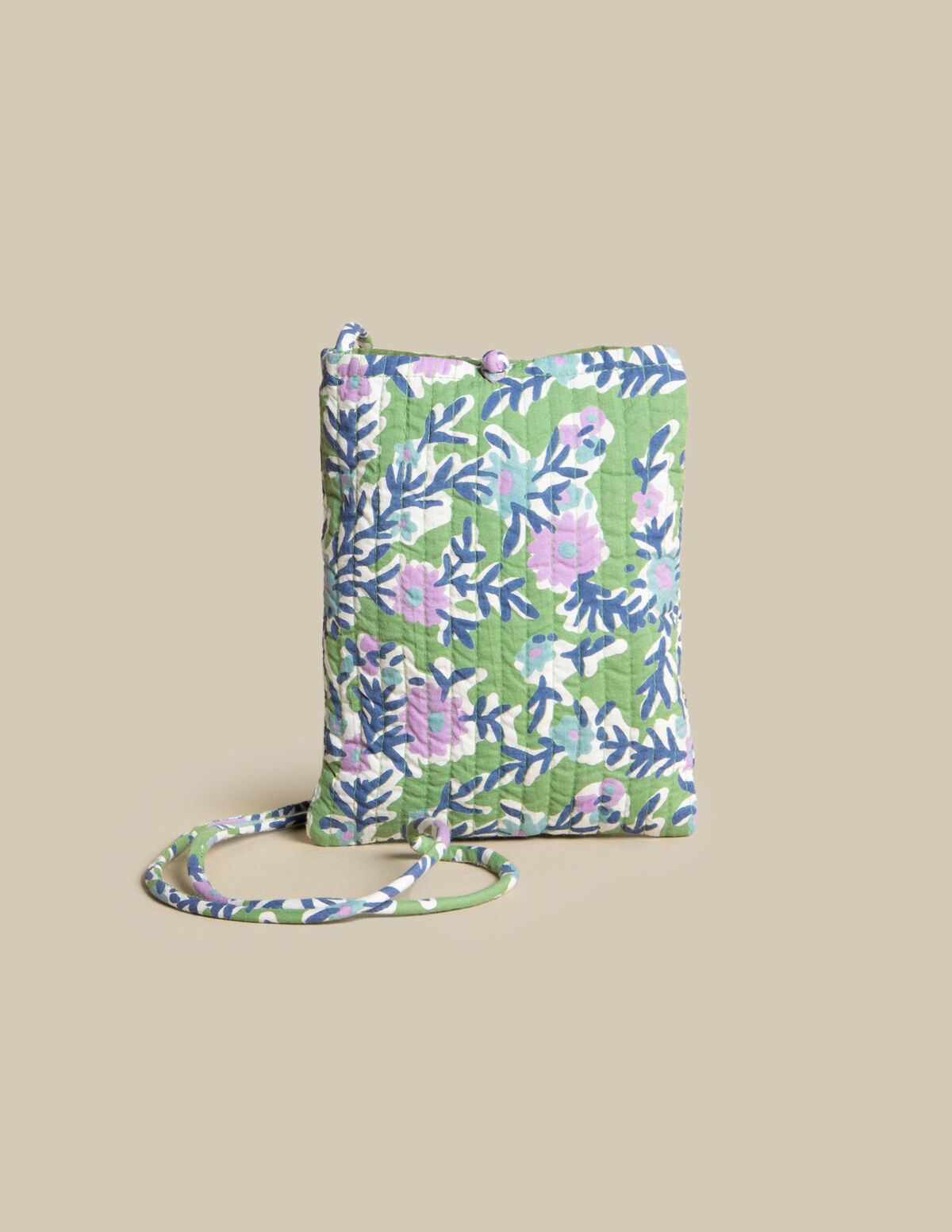 BANDOLERA JAPANESE FLOWER VERDE