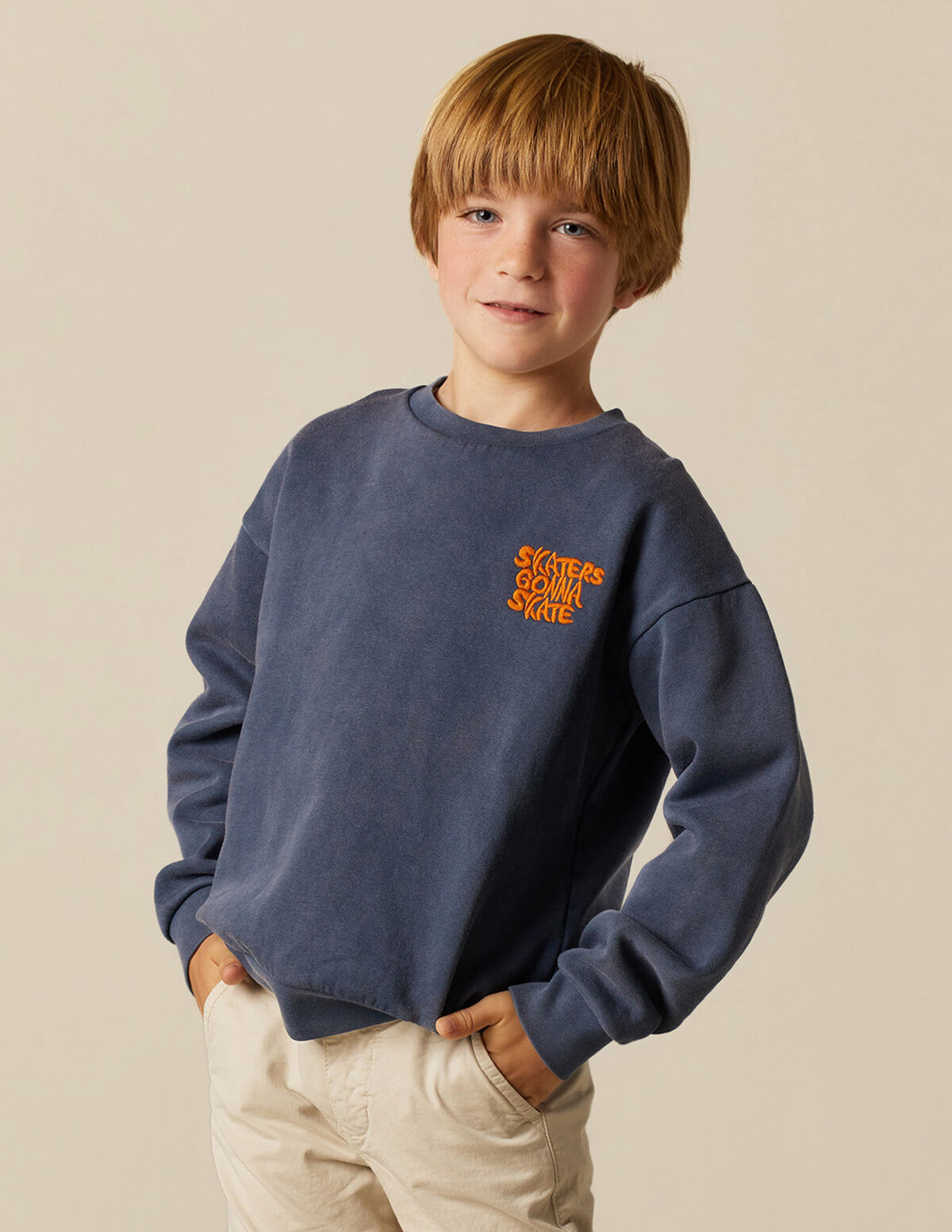 BLUE SKATE SWEATSHIRT