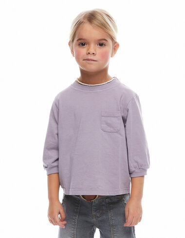 Purple sweatshirt - T-shirts - Nícoli
