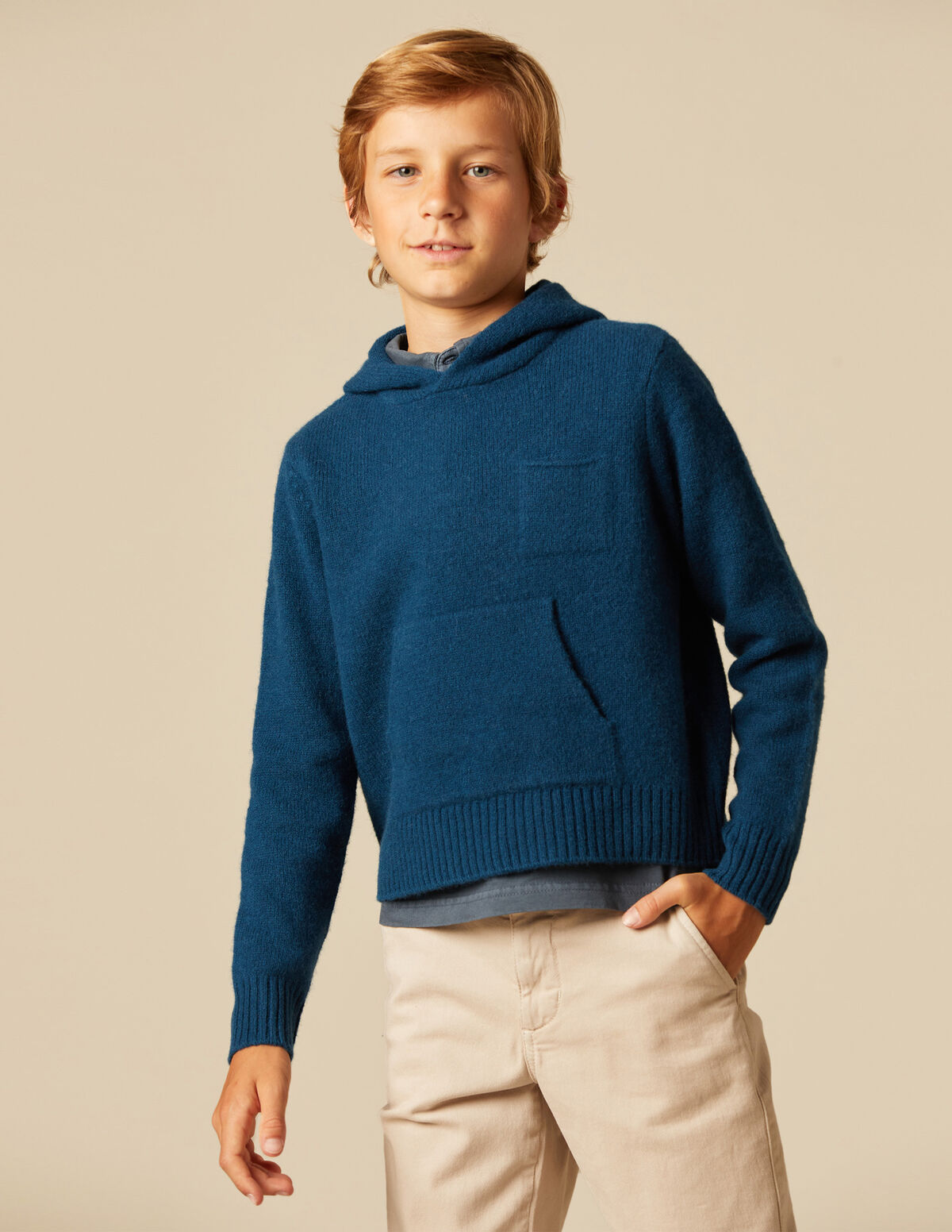 SPACE BLUE HOODIE JUMPER 