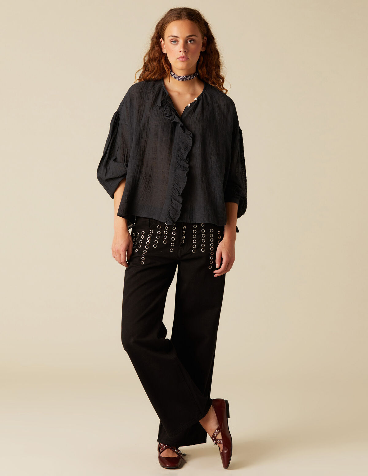 JEANS AZUL MIX TACHAS