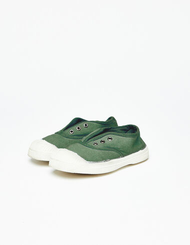 Matcha green Bensimon rubber band sneakers - View all > - Nícoli