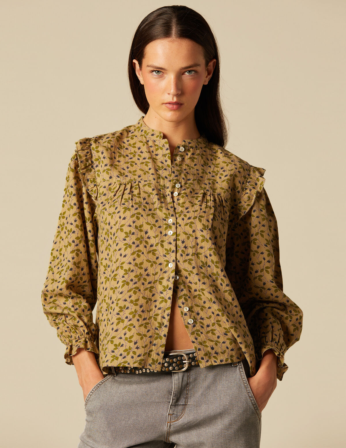 CAMISA NUTS OLIVE